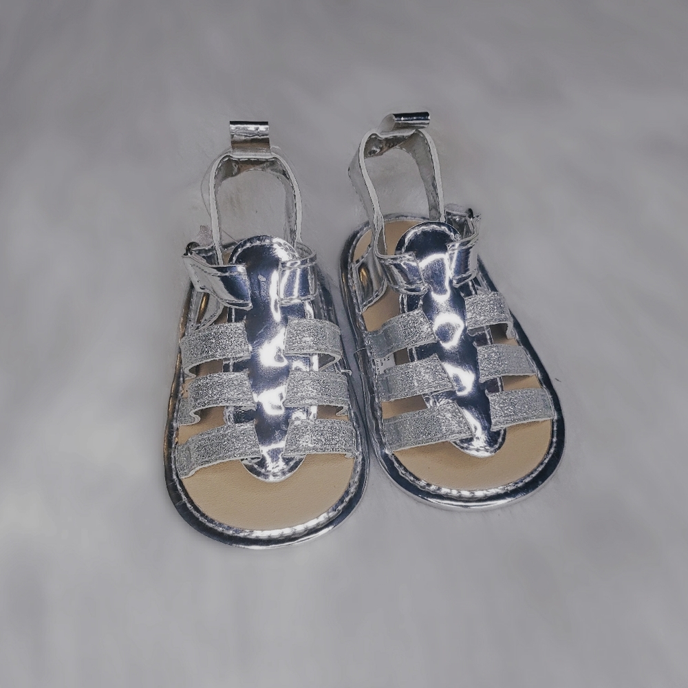 Baby Silver Fashion Sandals